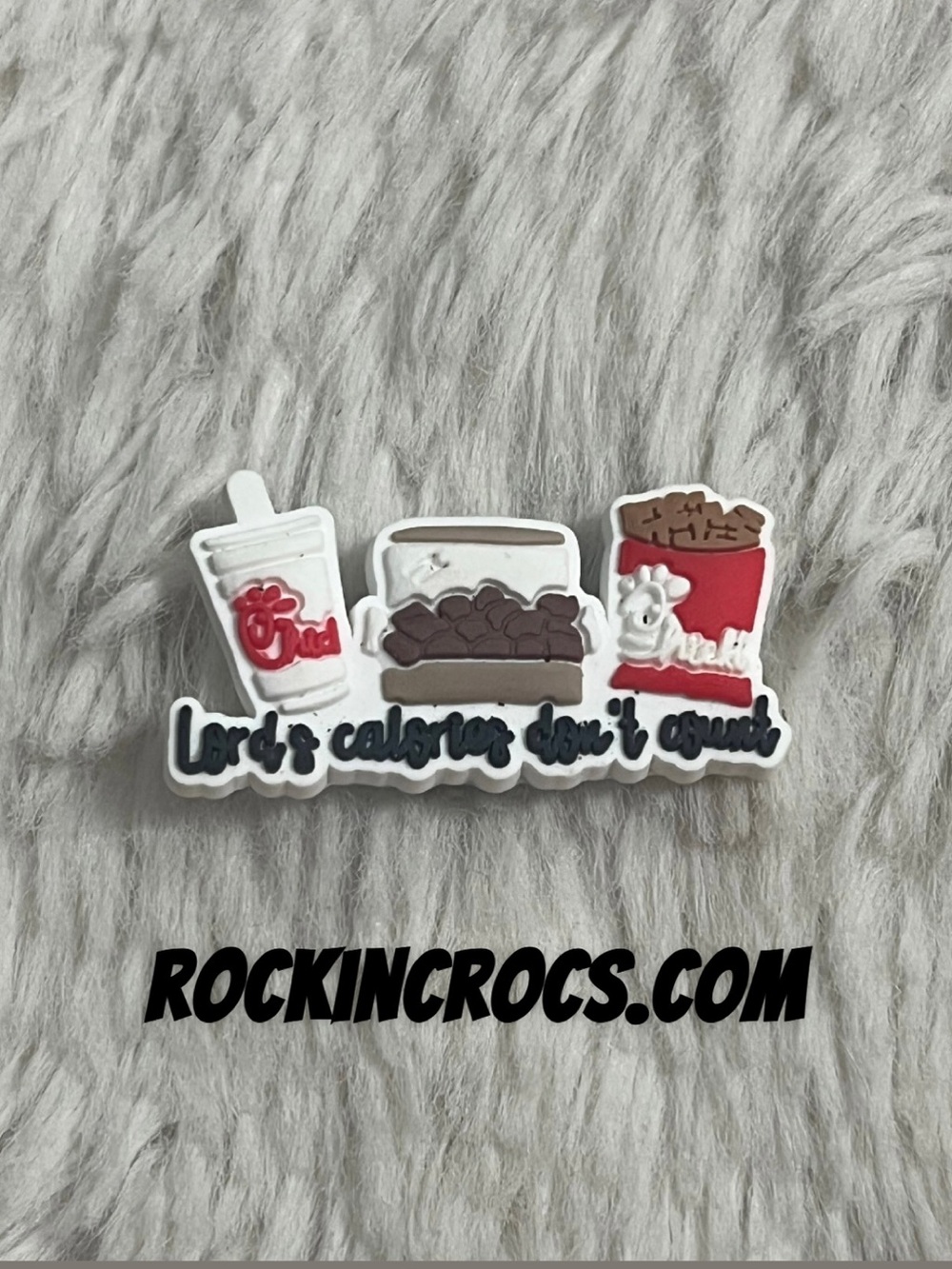 Chick-fil-a Croc Charm